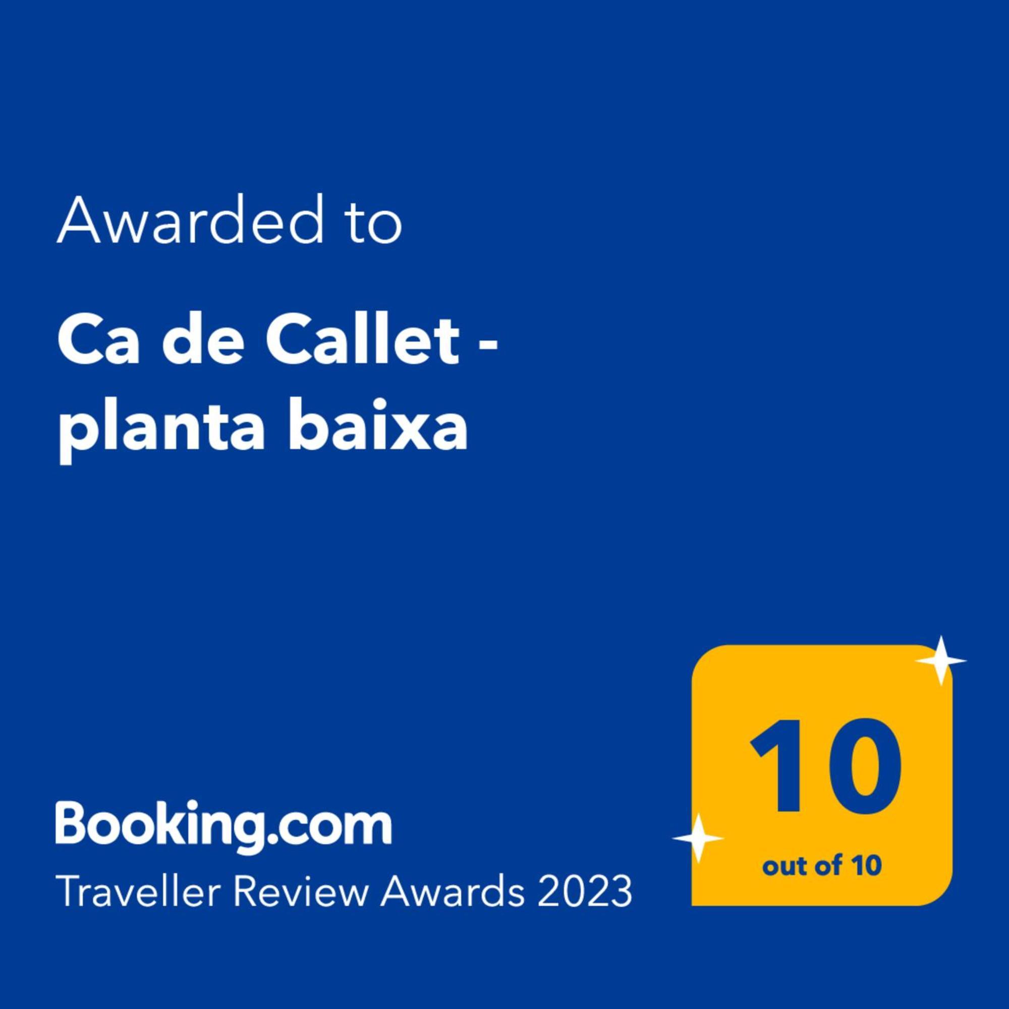 Ca De Callet - Planta Baixa Taull Ngoại thất bức ảnh